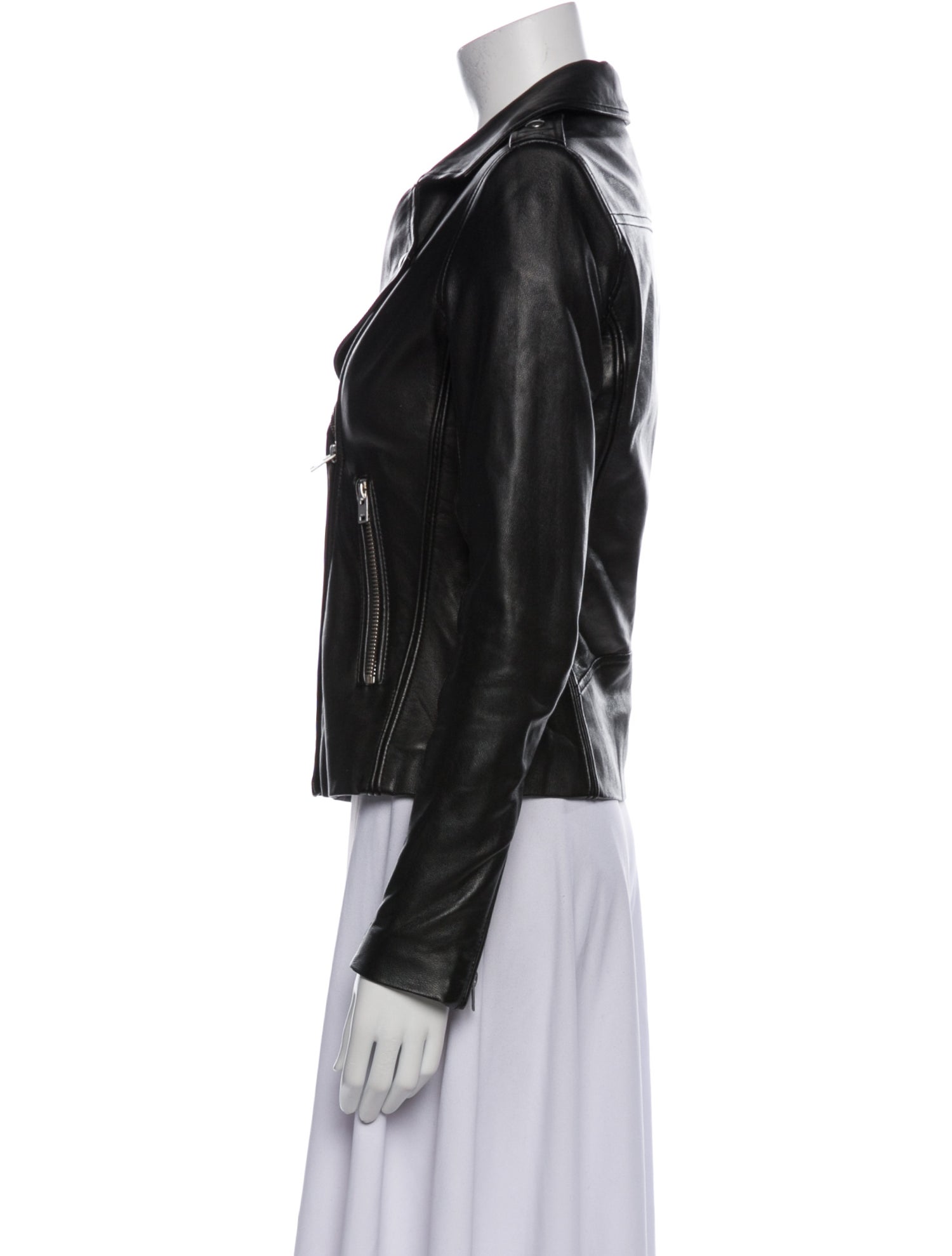 Iro Lamb Leather Biker Jacket